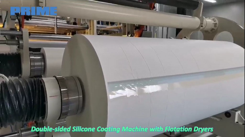 Double Sided Silicone Coating Machine