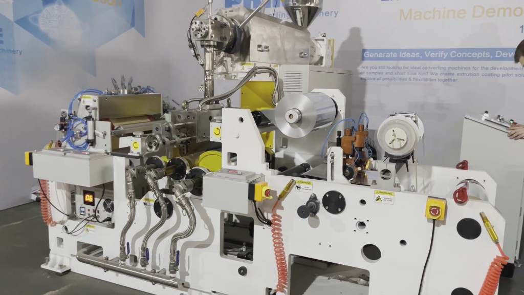 máquina de recubrimiento por extrusión para papel de aluminio
